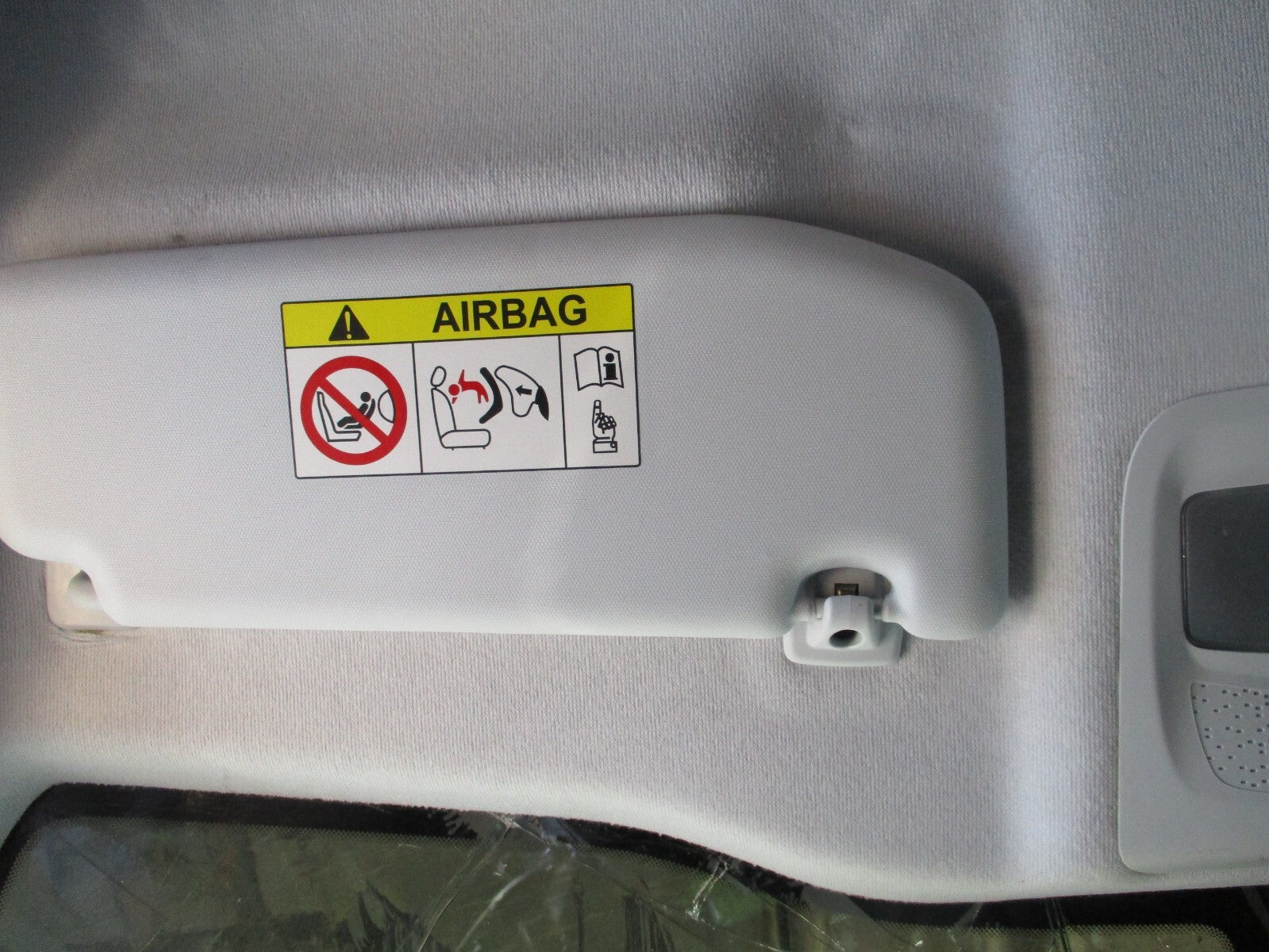 PEUGEOT 208 2017 NS PASSENGER SIDE FRONT INTERIOR SUN VISOR