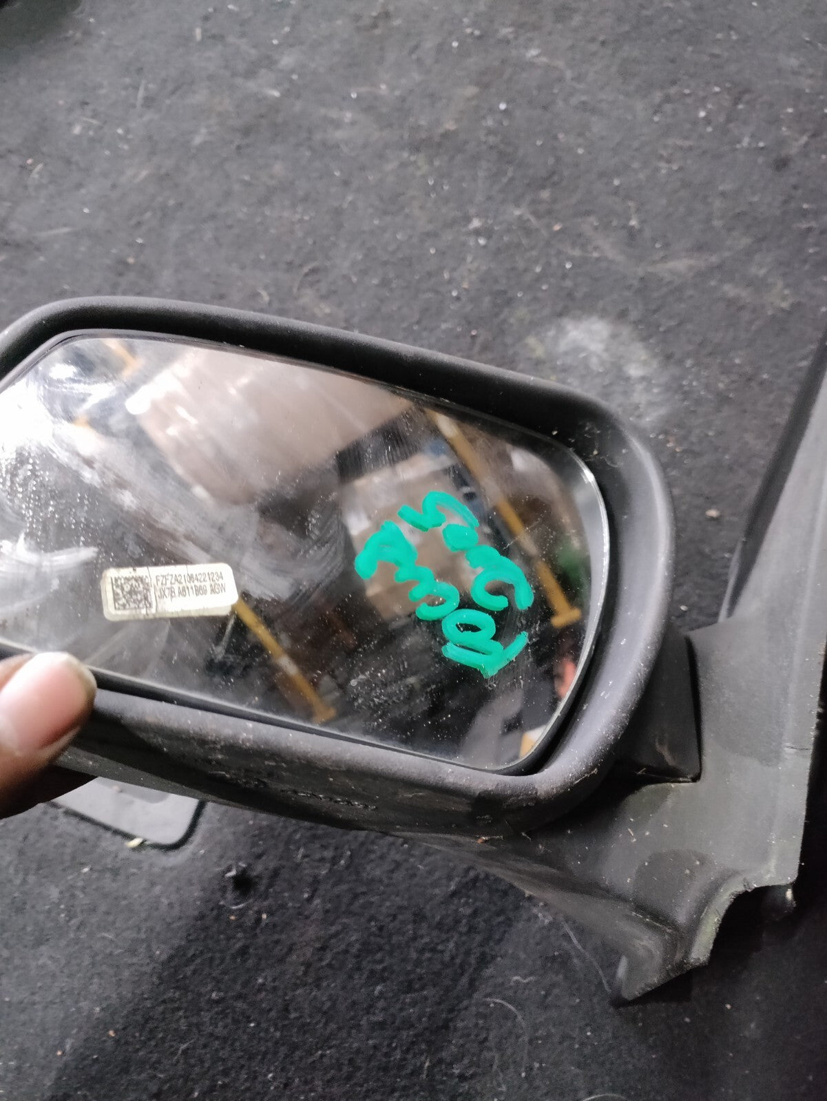 FORD FOCUS MK2 2005 HATCHBACK NS PASSENGER SIDE WING MIRROR