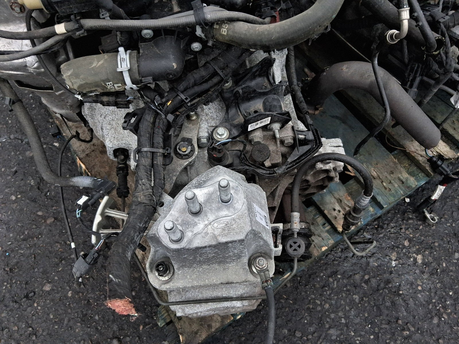 2021 FORD ECOSPORT 1.0 PETROL MANUAL BARE ENGINE WITH PUMPS AND INJECTORS M1JU