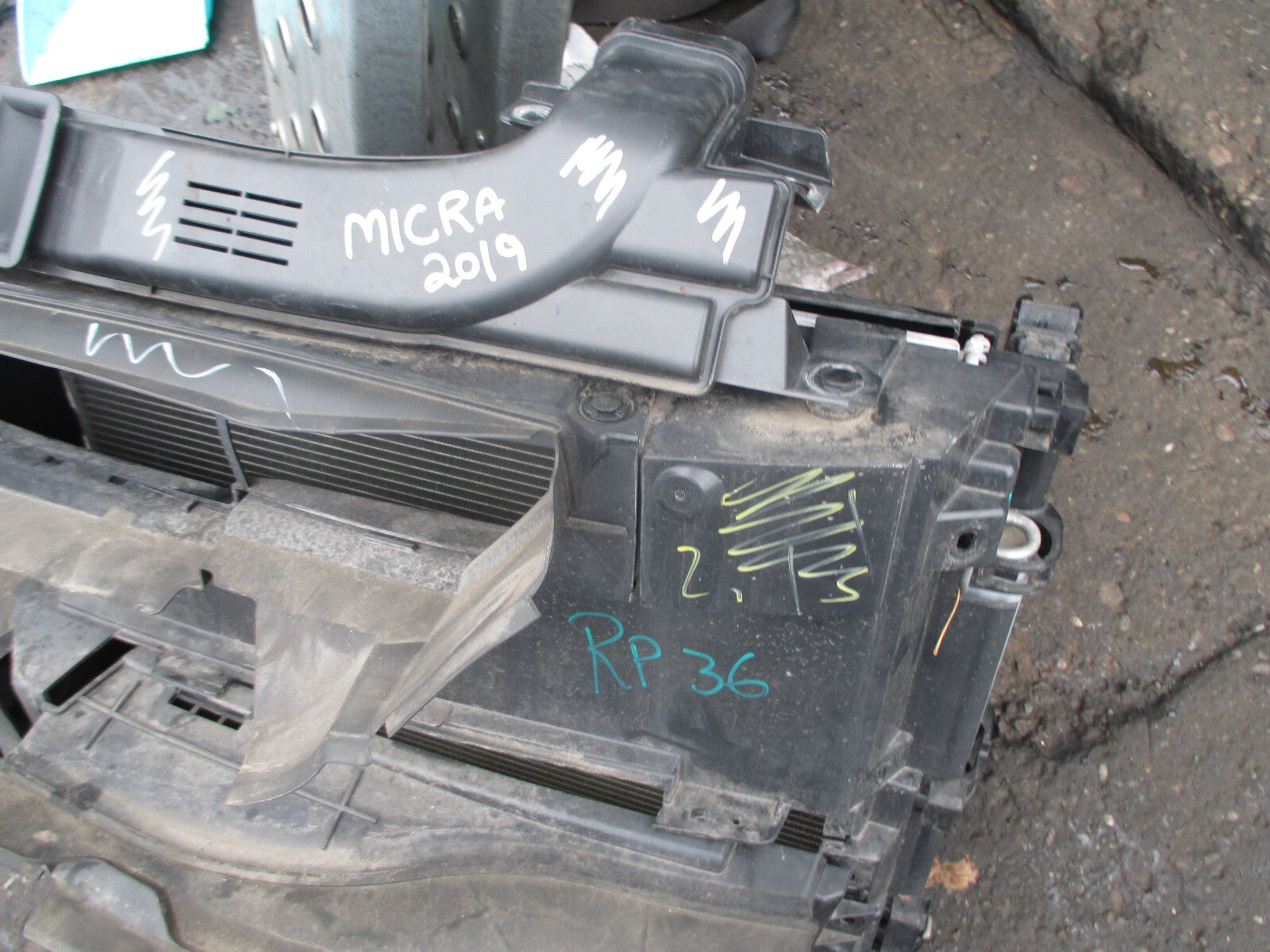 2019 NISSAN MICRA K14 1.0 PETROL RADIATOR RADPACK 214105FA0A 214815FA0B RP36