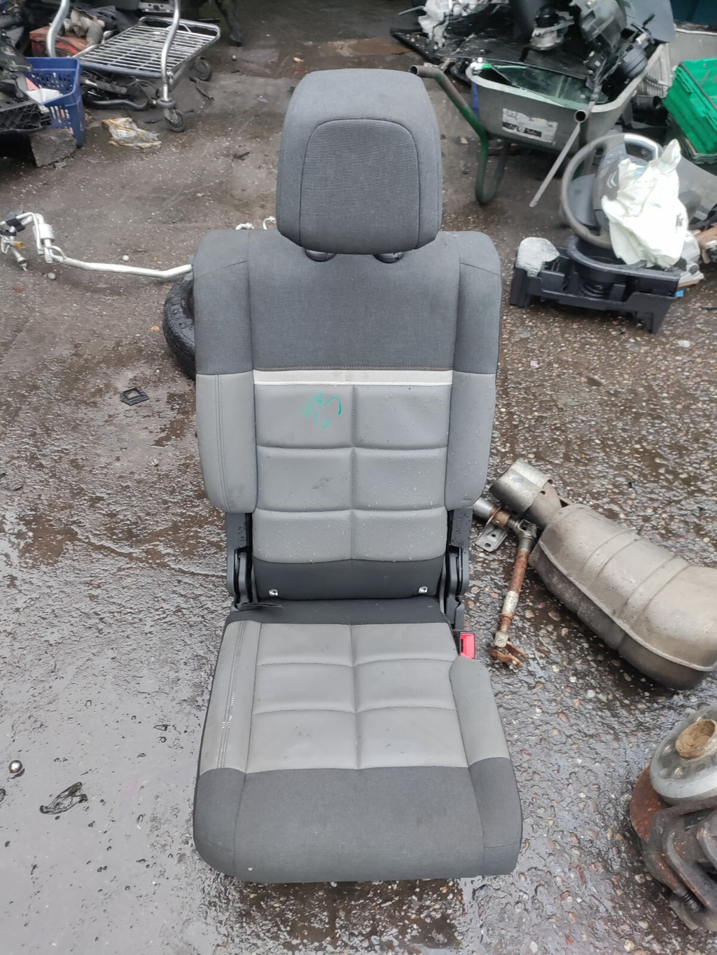 2020 CITROEN C5 AIRCROSS OSF DRIVER SIDE FRONT COMPLETE SEAT HALF LEATHER