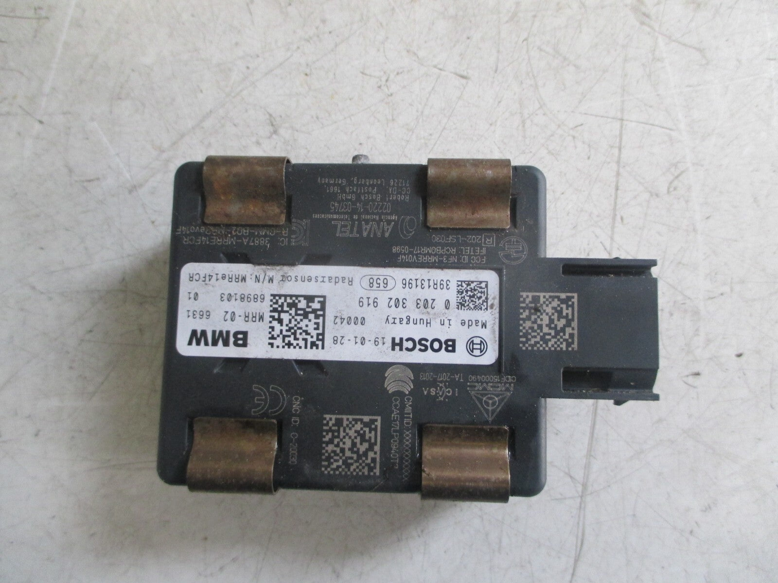 BMW 3 SERIES G20 2019 FRONT BUMPER RADAR SENSOR 6898103