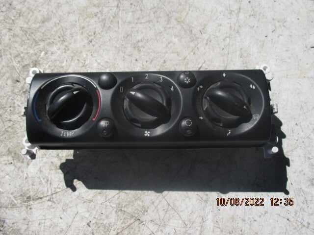 BMW MINI COOPER 2005 HEATER AC CLIMATE CONTROL SWITCH PANEL