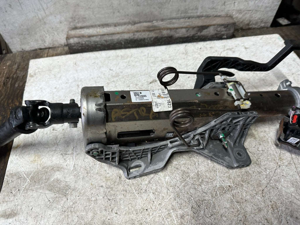 2015 VAUXHALL ASTRA J STEERING COLUMN BARREL COMPLETE 13422685