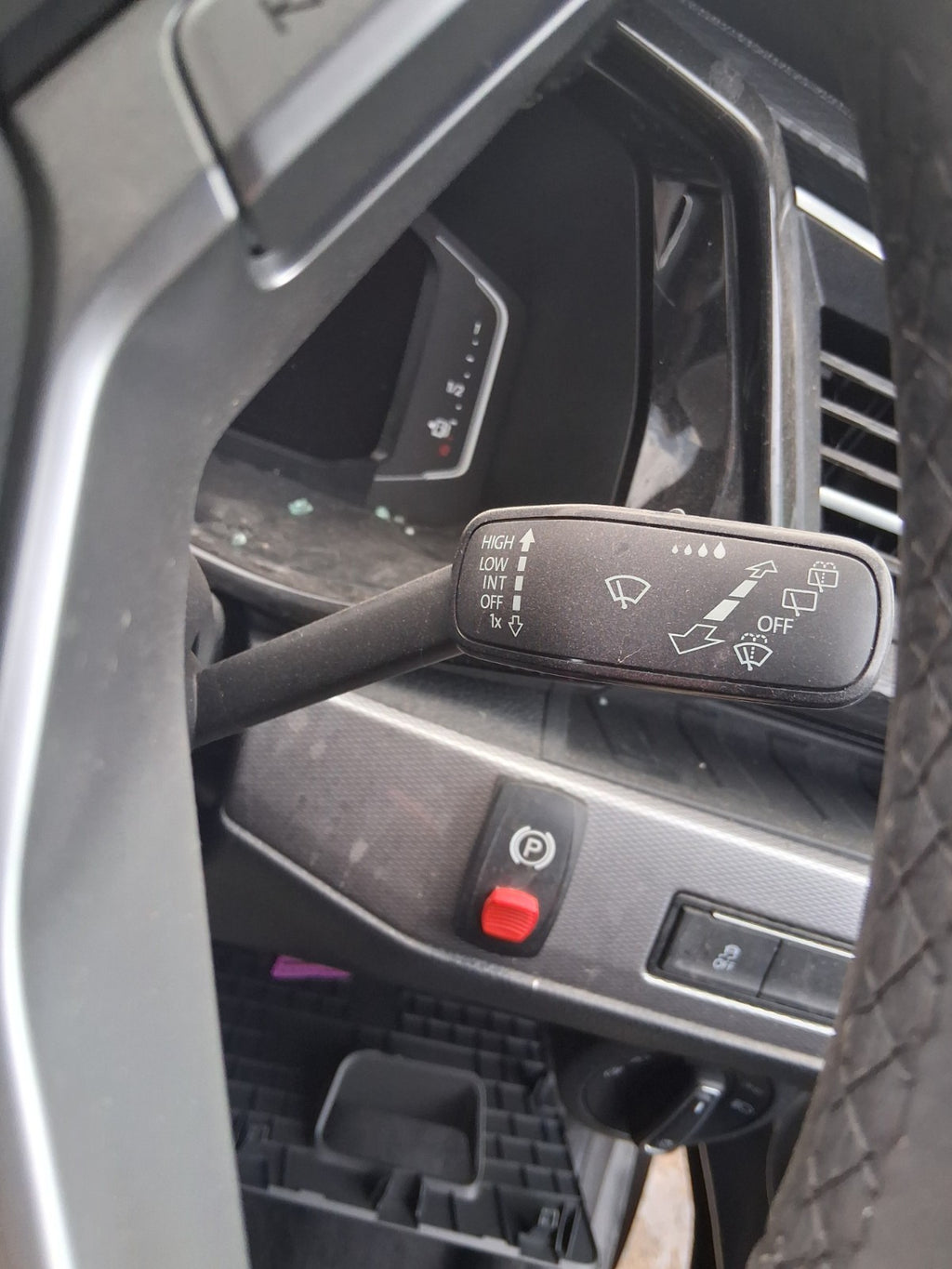 2023 VOLKSWAGEN CARAVELLE T6.1 INDICATOR WIPER COMBINATION SWITCH STALK SQUIB