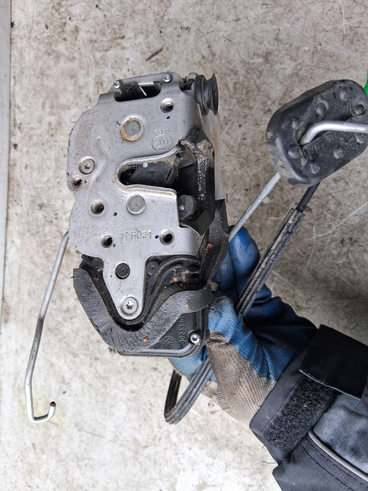 2015 VAUXHALL INSIGNIA MK1 OSF DRIVER SIDE FRONT DOOR LOCK MECHANISM 3023880