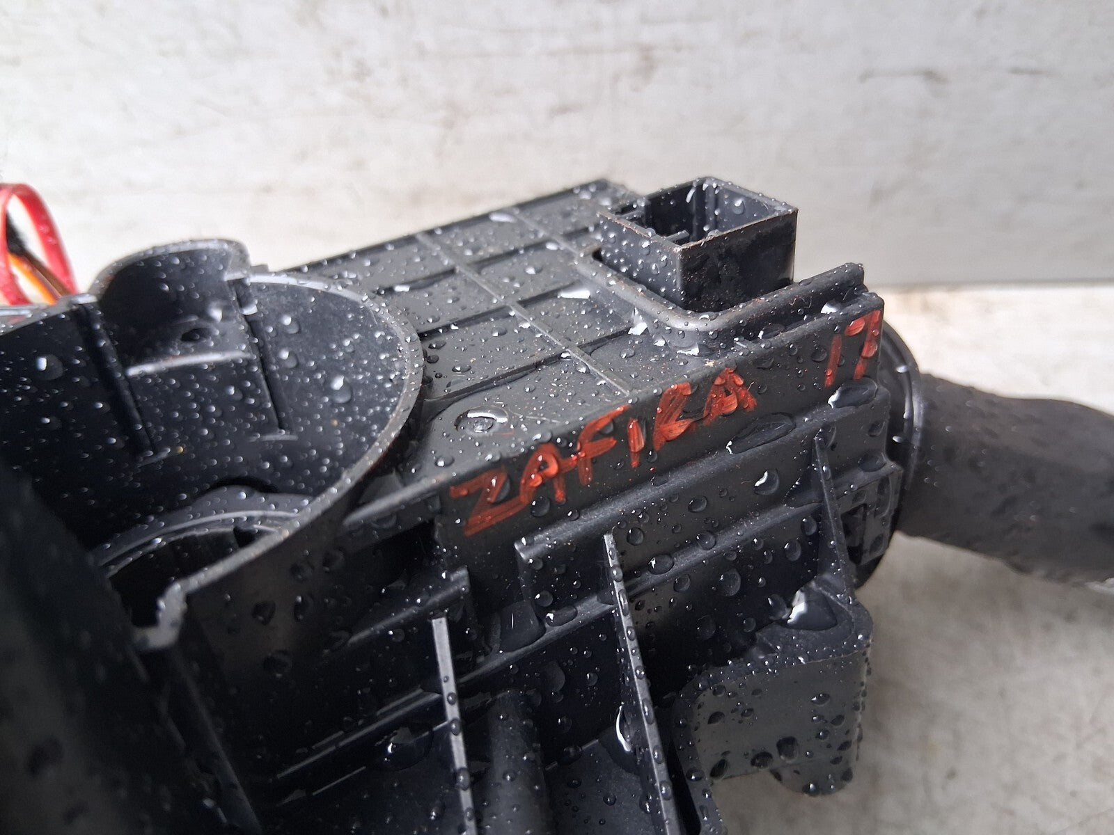 VAUXHALL ZAFIRA C 2017 INDICATOR WIPER STALK SWITCH WITH SQUIB 22914039