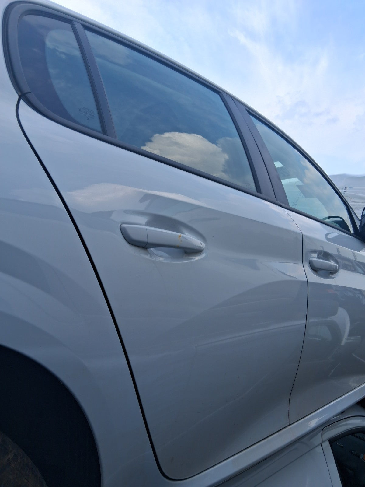 PEUGEOT 208 MK2 2025 OSR DRIVER SIDE REAR BARE DOOR BLANC WHITE ESU