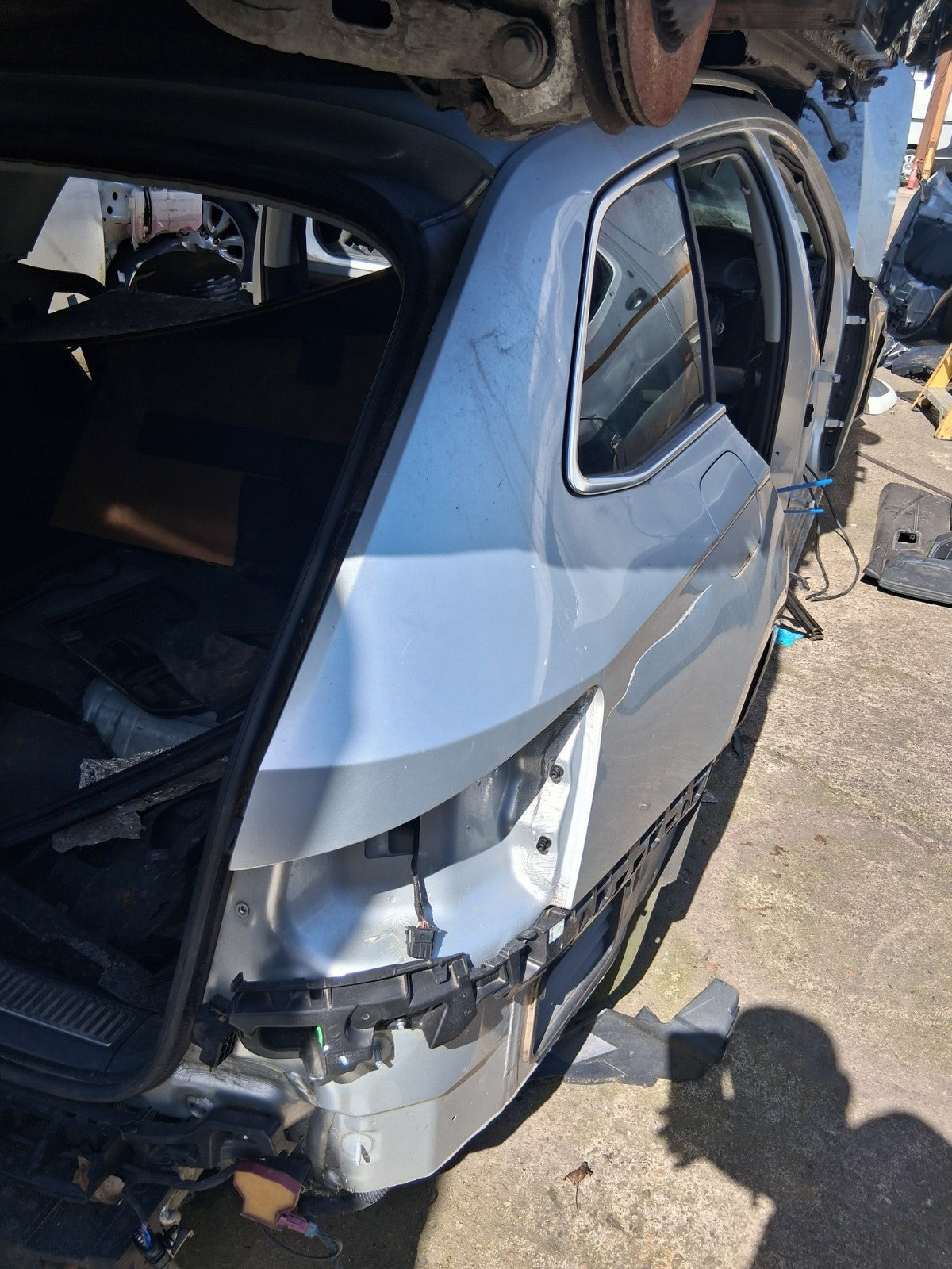 2020 SKODA SUPERB ESTATE MK3 3V OSR DRIVER SIDE REAR QUARTER PANEL CUT