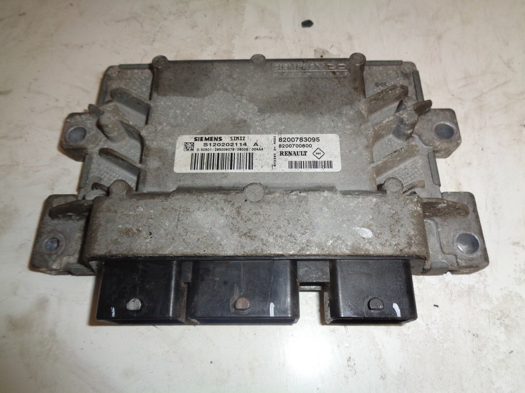 RENAULT CLIO 2008 MK3 1.2 ECU ENGINE CONTROL MODULE UNIT 8200783095