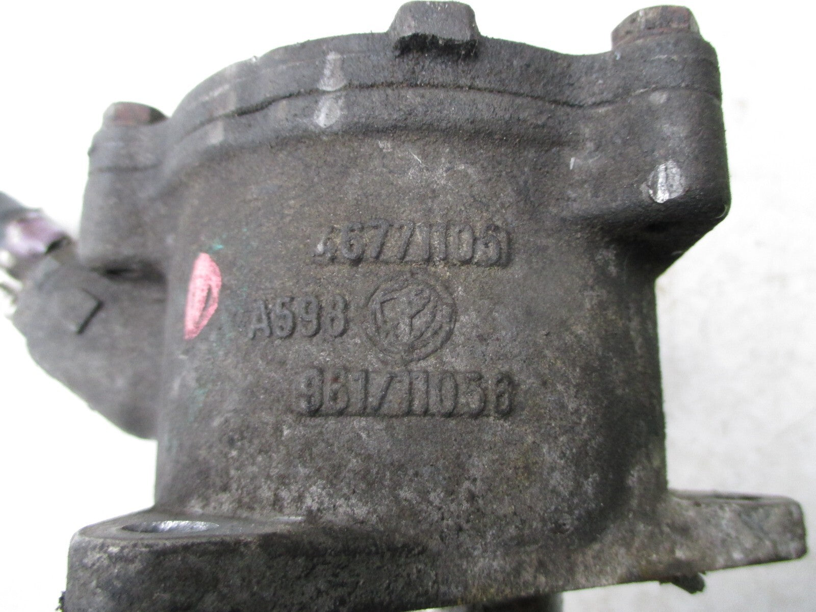ALFA ROMEO FIAT 2004 BRAKE VACUUM PUMP MOTOR 46771106 961711056
