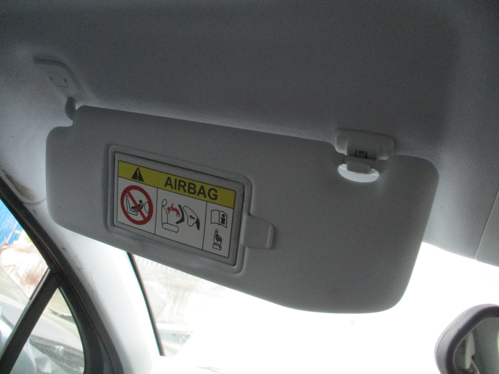 PEUGEOT 2008 2018 MK1 NSF PASSENGER SIDE FRONT INTERIOR SUN VISOR