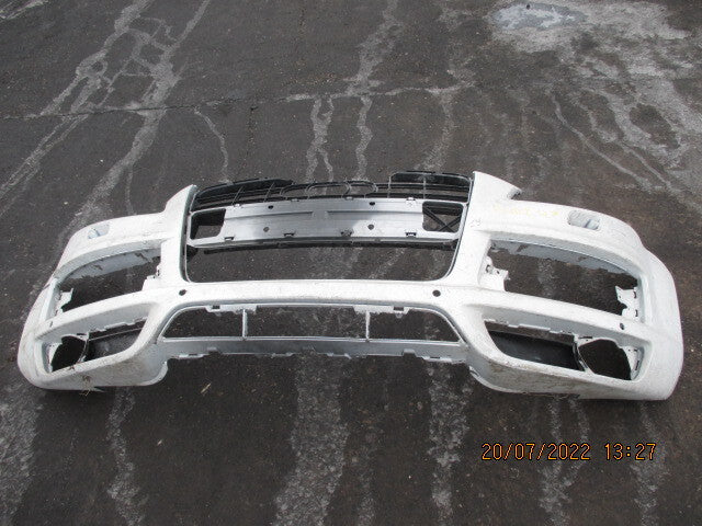 AUDI Q7 MK1 2009 S LINE FRONT BARE BUMPER IN WHITE 4L0807437D