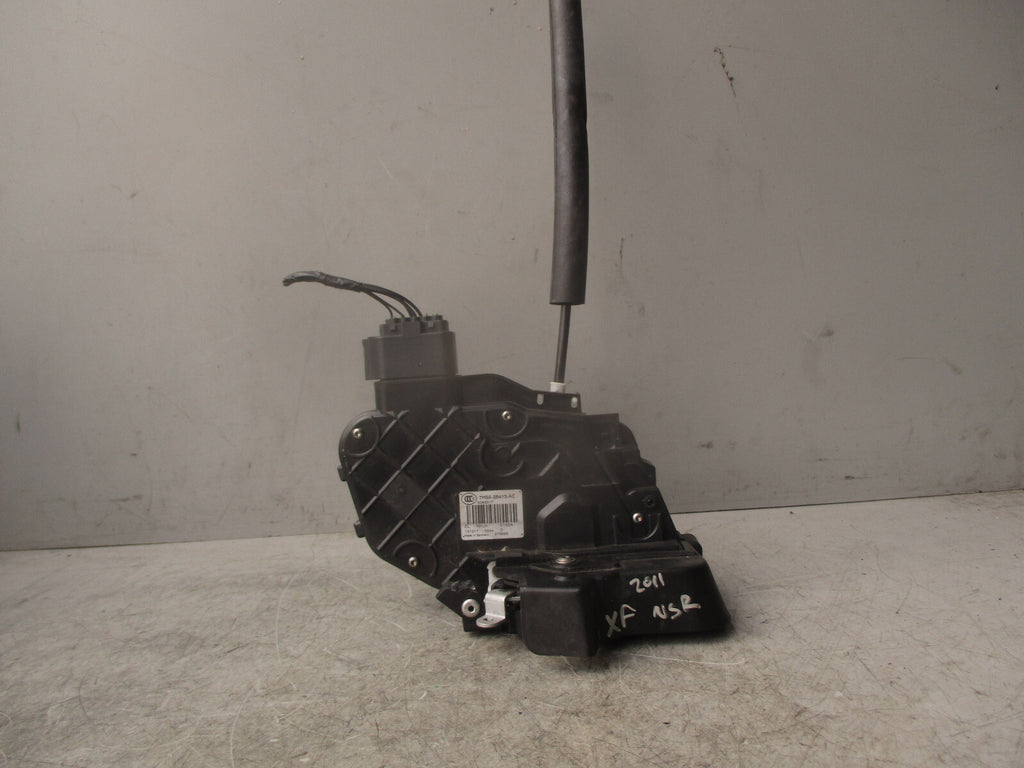 2011 JAGUAR XF X250 NSR PASSENGER SIDE REAR LEFT DOOR LOCK 7H5A26413AC