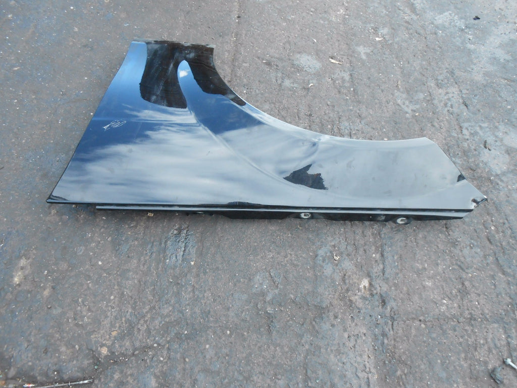 MERCEDES C CLASS S204 2013 FACELIFT NS PASSENGER SIDE WING 971 OBSIDIAN BLACK