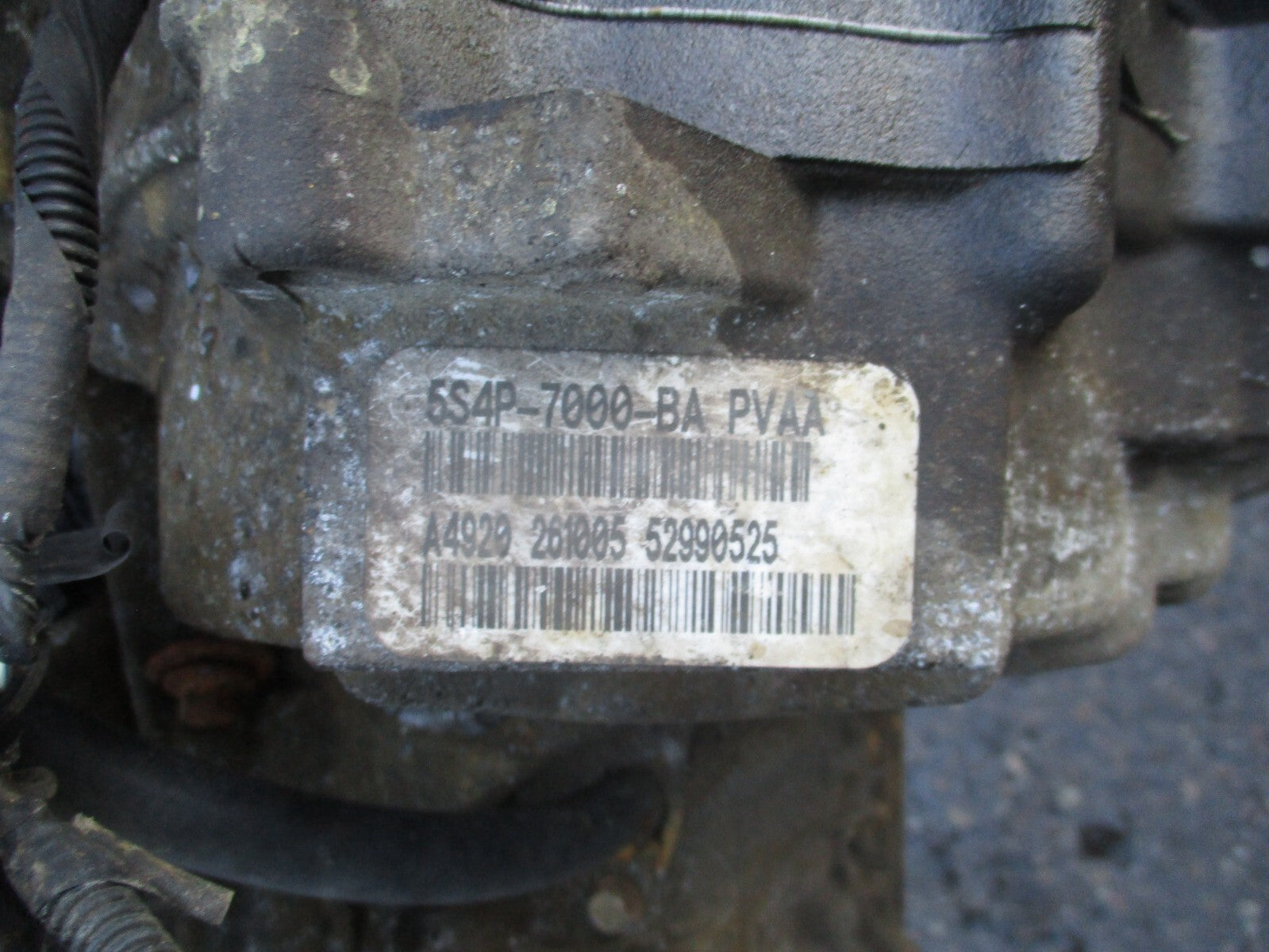 2007 FORD FOCUS MK2 1.6 PETROL 6 SPEED MANUAL GEARBOX 5S4P7000BA