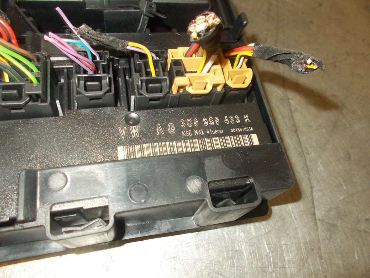 VOLKSWAGEN GOLF PLUS 2009 COMFORT CONTROL UNIT MODULE 1K1907348A