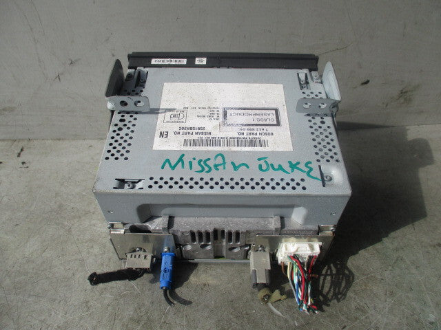2010 NISSAN JUKE MK1 F15 RADIO CD PLAYER HEAD UNIT 25915BH20C