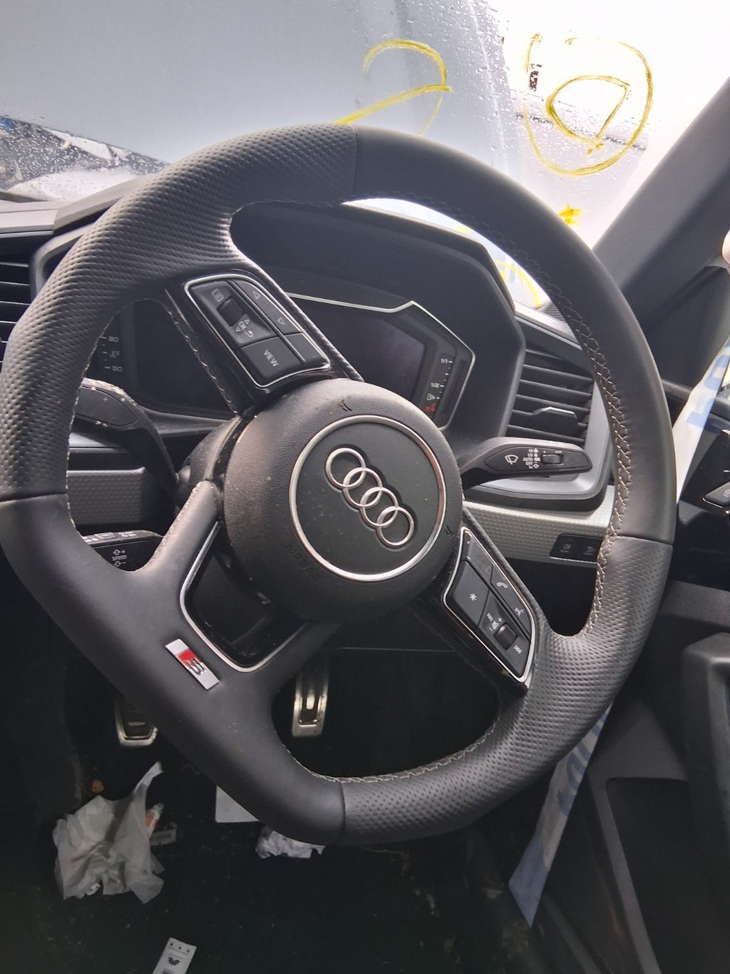2025 AUDI A1 S LINE MK2 GB MULTIFUNCTIONAL STEERING WHEEL WITHOUT AIRBAG