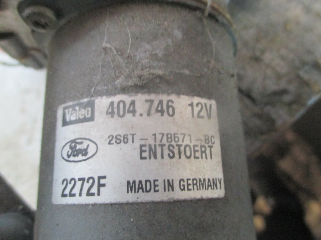 FORD FIESTA 2002 MK5 FRONT WIPER MOTOR WITH LINKAGES 2S6T17B571