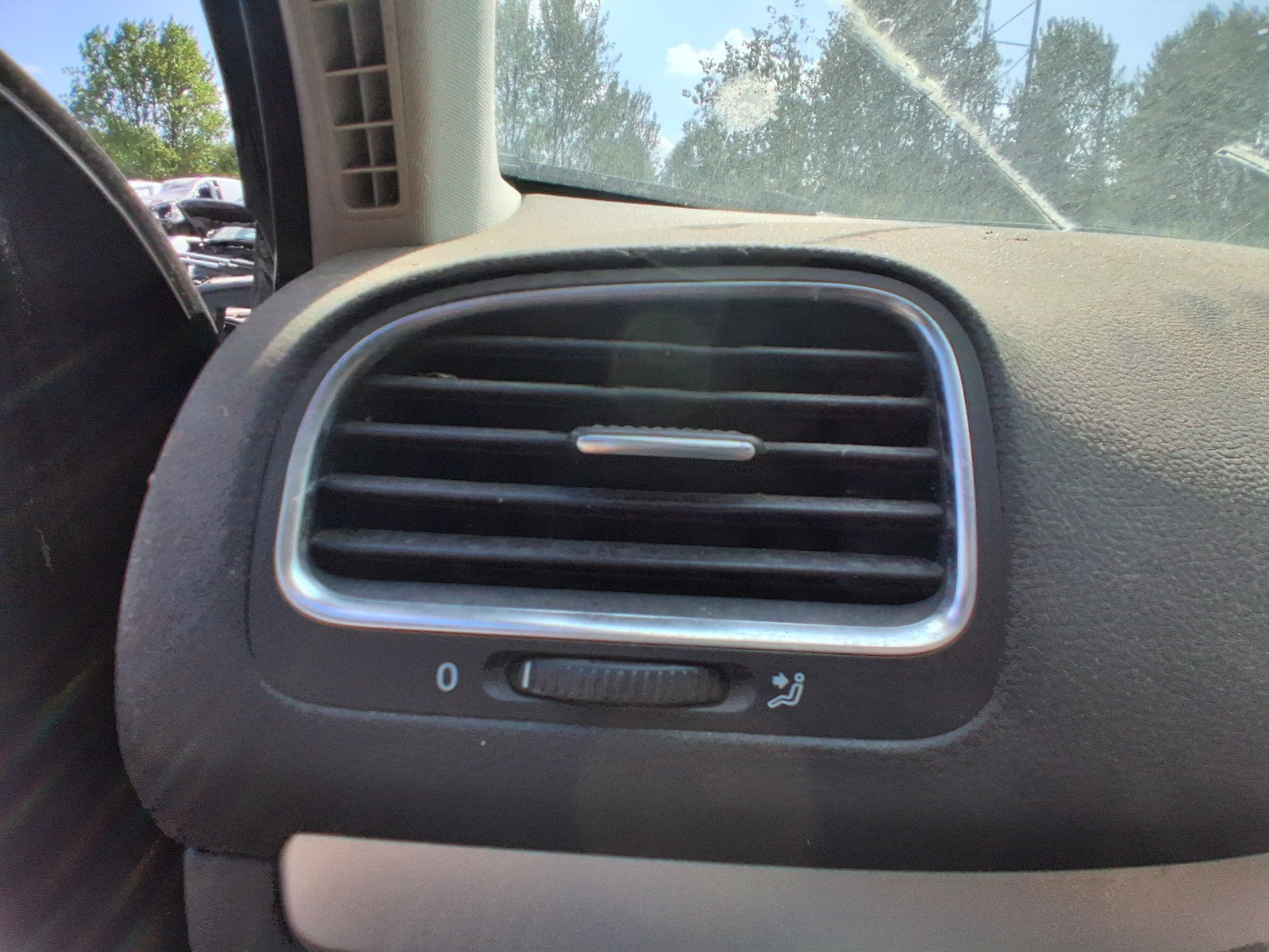 2012 VW VOLKSWAGEN GOLF MK6 NS PASSENGER SIDE FRONT INTERIOR AIRVENT