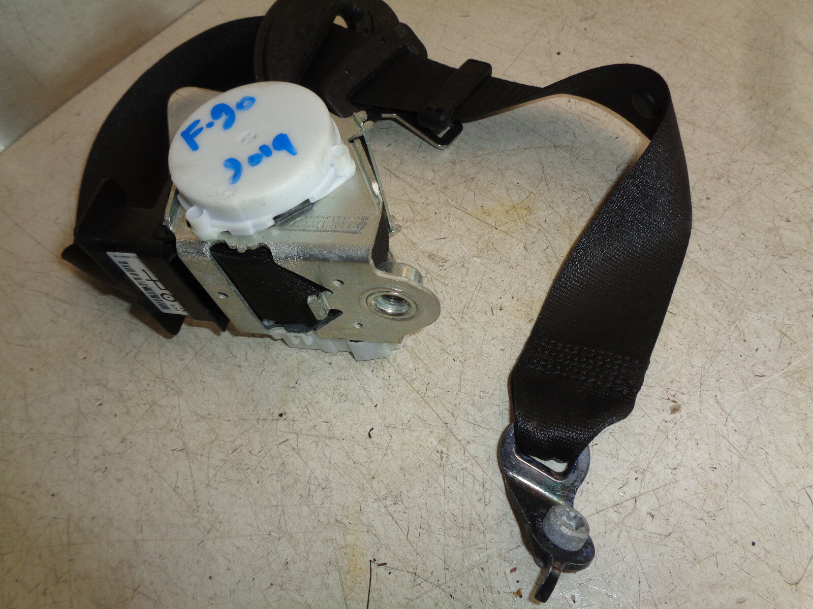 BMW 1 SERIES F20 2019 NSF PASSENGER SIDE FRONT SEAT BELT ASSEMBLY 34078320D