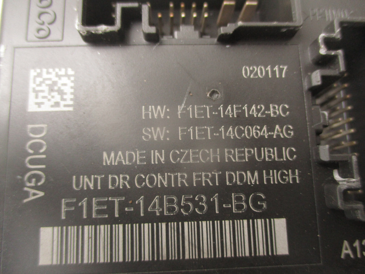2017 FORD FOCUS MK3 OSF RIGHT FRONT DRIVER SIDE DOOR CONTROL MODULE F1ET14B531BG