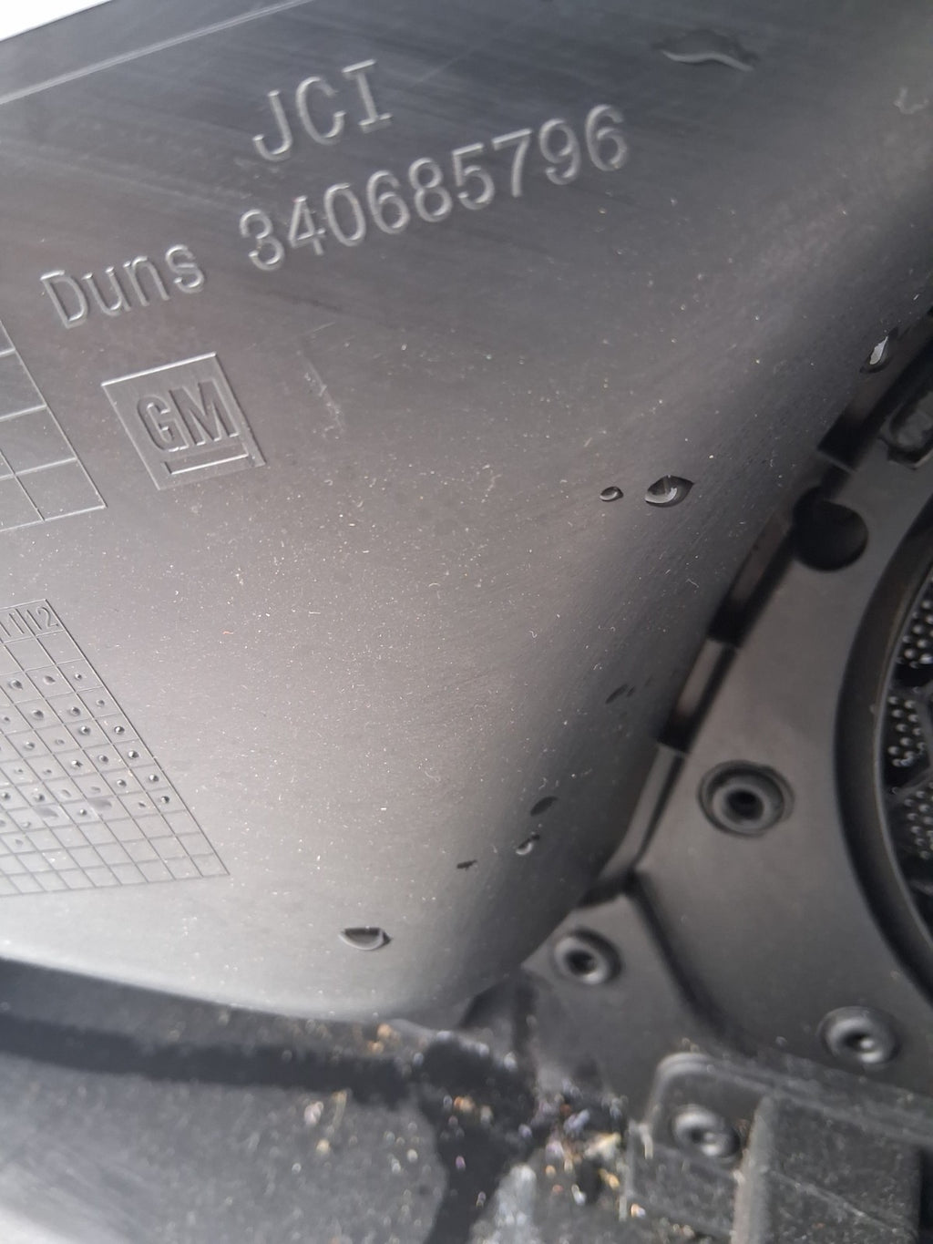 2017 VAUXHALL ZAFIRA C FRONT DRIVER RIGHT NEAR SIDE DOOR CARD TRIM 39104875