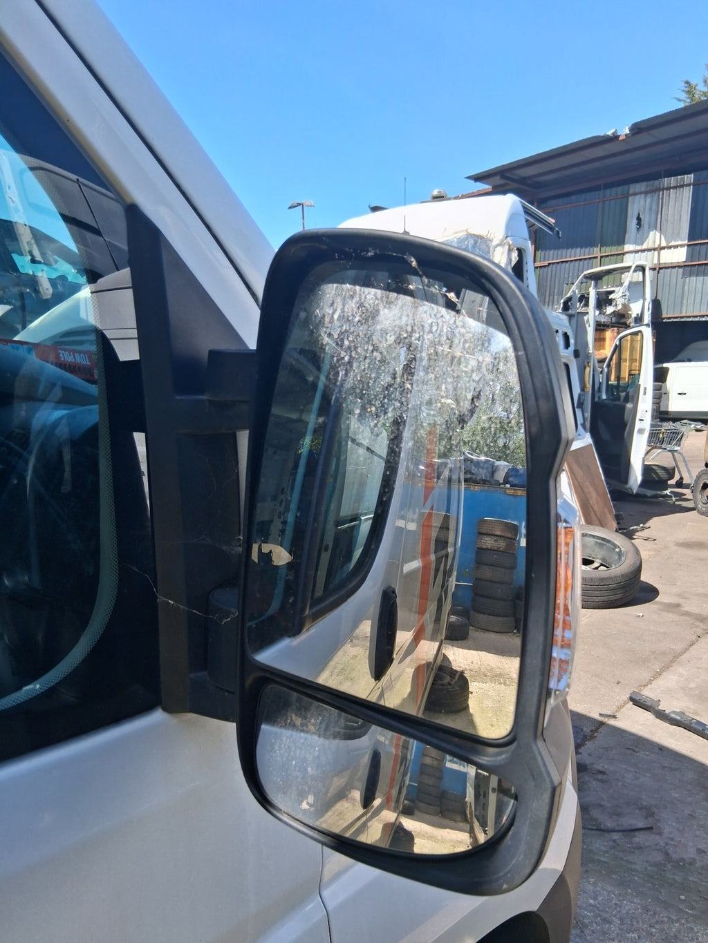 2021 CITROEN RELAY MK3 OSF DRIVER SIDE WING MIRROR