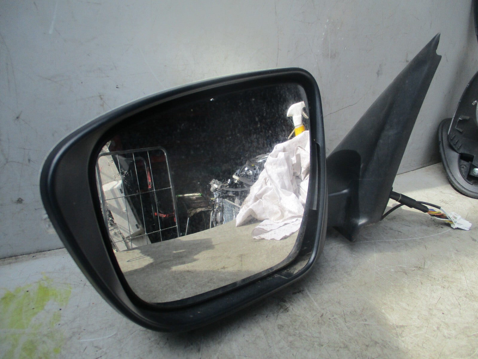NISSAN JUKE F16 2016 NSF PASSENGER SIDE LEFT FRONT DOOR WING MIRROR WHITE