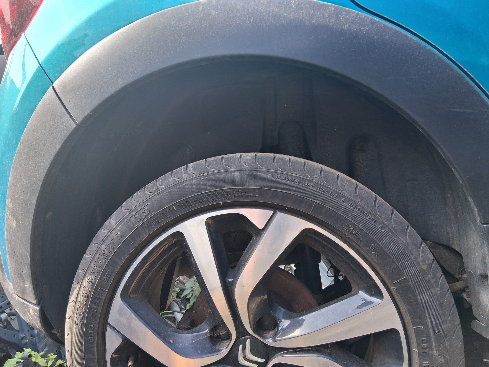 2023 CITREOEN C3 MK3 HATCHBACK OSR DRIVER SIDE REAR WHEEL ARCH SPLASH GUARD