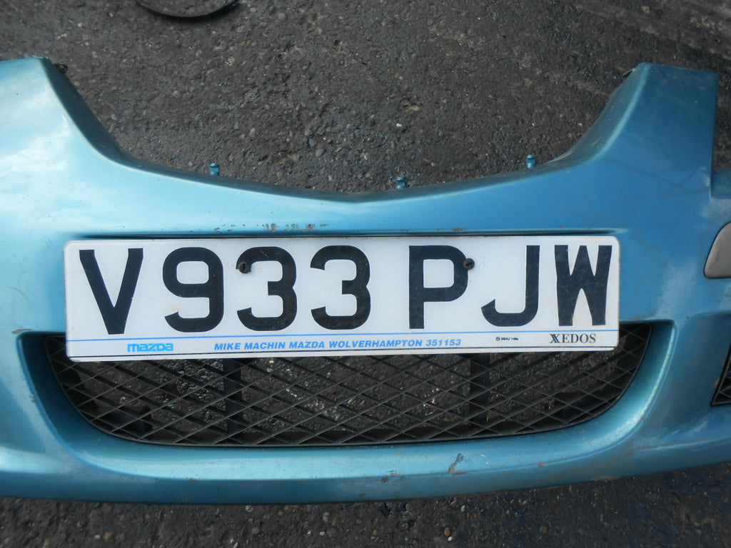 MAZDA PREMACY 1999 COMPLETE FRONT BUMPER GRILL GRILLS STRIP GREEN