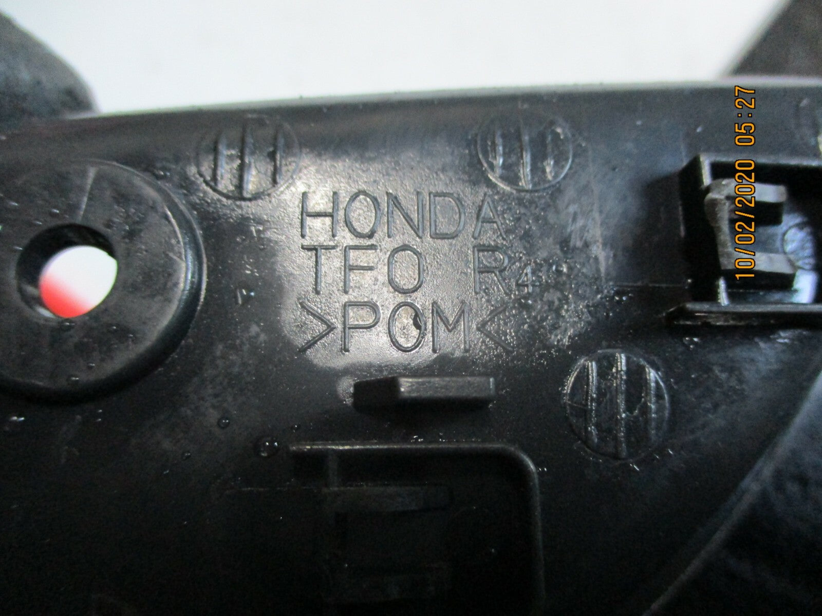 HONDA JAZZ MK3 2015 OS DRIVER SIDE INTERIOR DOOR CARD HANDLE LEVER MECHANISM