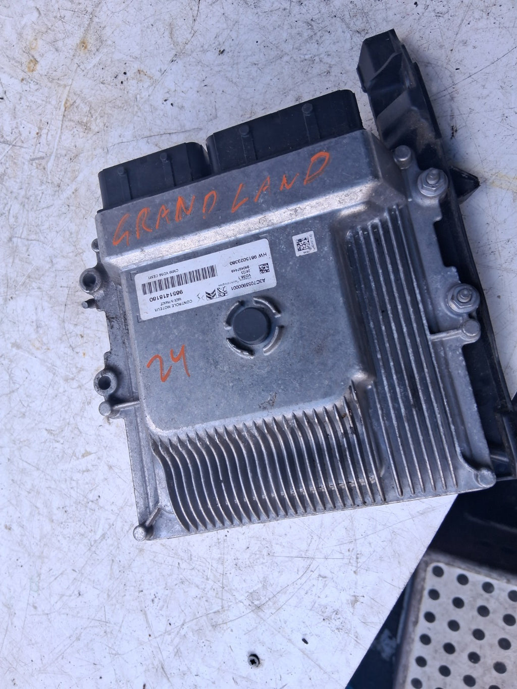 2024 VAUXHALL GRANDLAND 1.2 PETROL ECU ENGINE CONTROL UNIT 9851418180