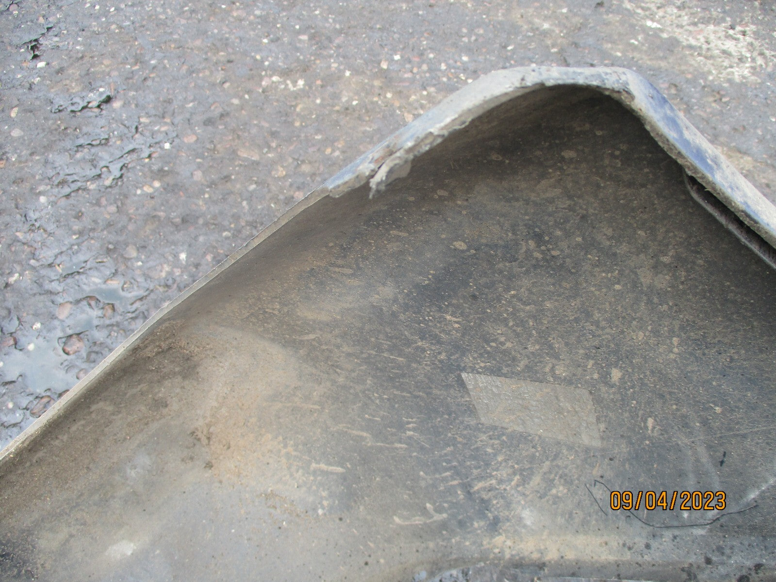 VAUXHALL ASTRA G 2004 ESTATE REAR COMPLETE BUMPER BLUE