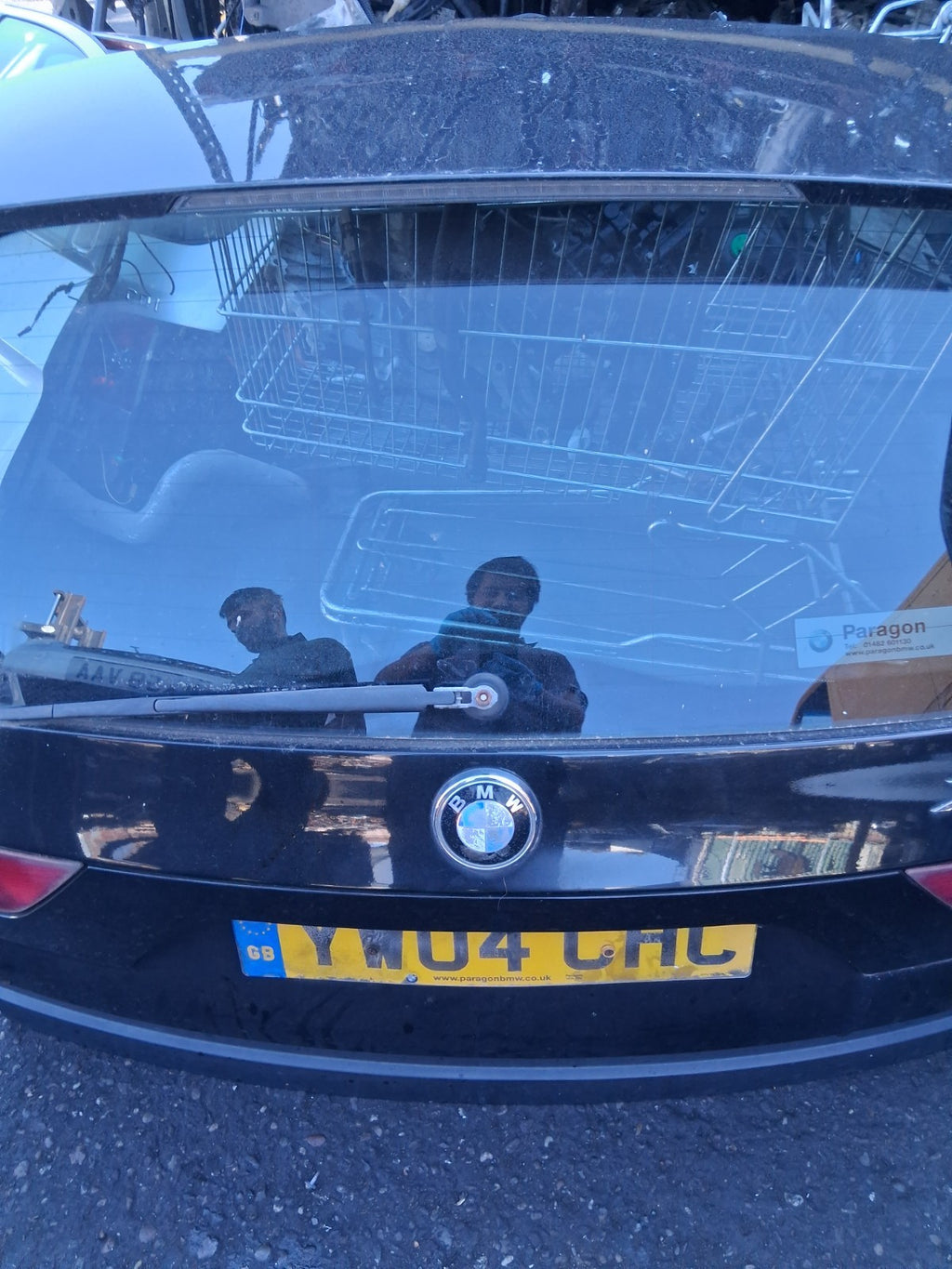 2004 BMW X3 E83 COMPLETE REAR TAILGATE BOOTLID BLACK