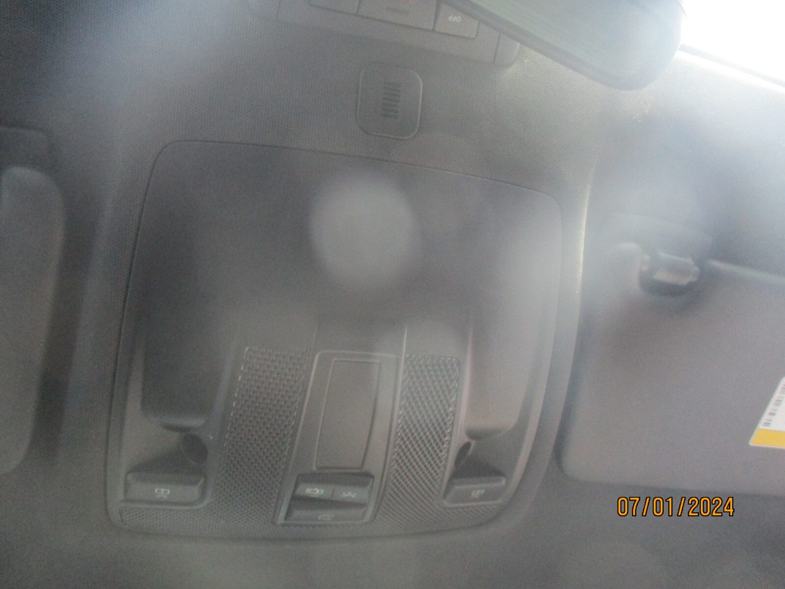 MERCEDES BENZ CLA 2016 C117 FRONT INTERIOR ROOF READING LIGHT
