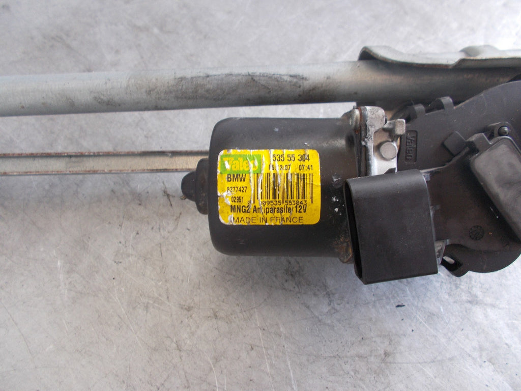 MINI COOPER ONE 2007 FRONT WINDSCREEN WIPER MOTOR LINKAGE MECHANISM 53555304