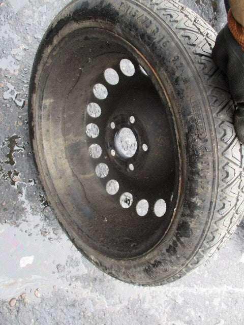 NISSAN QASHQAI J10 2010 EMERGENCY SPACESAVER WHEEL WITH TYRE T115/70R16