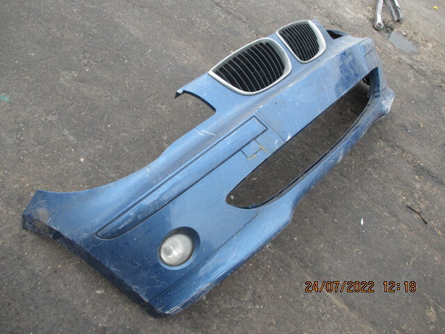 BMW 1 SERIES 120D E81 E87 PRE FCL FRONT BUMPER FOG LIGHT GRILL BLUE 7132192
