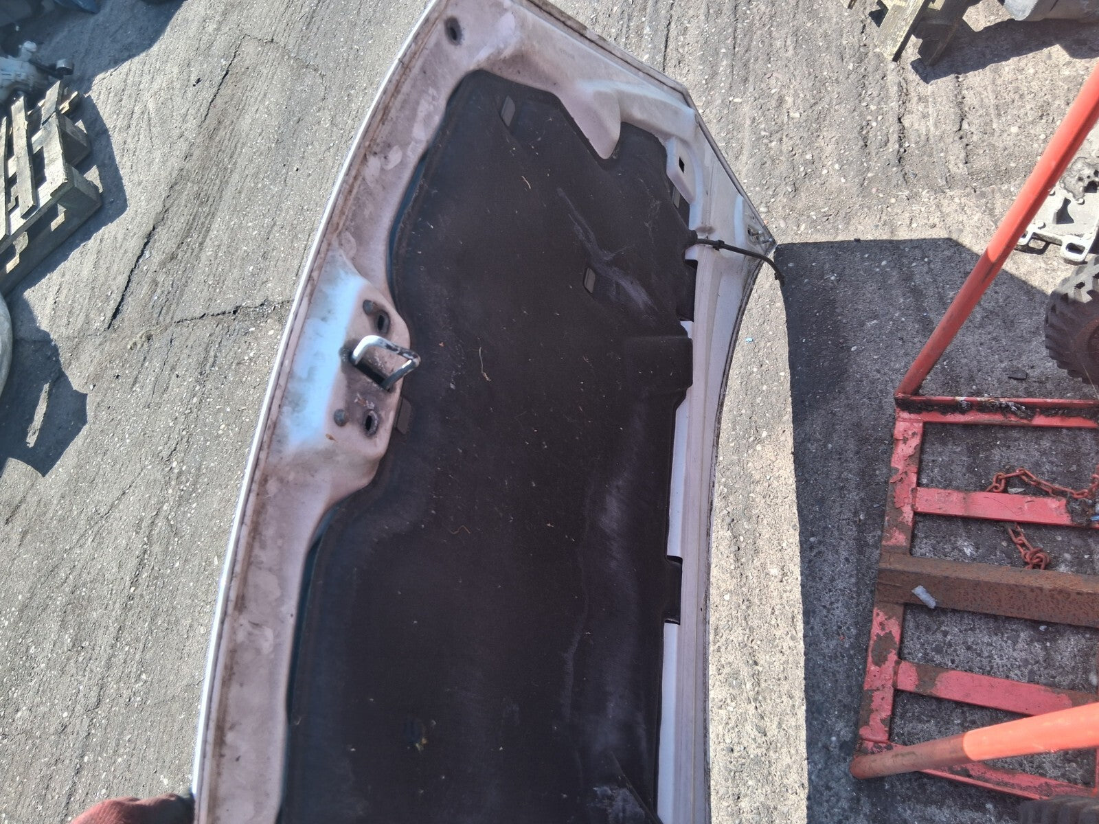 2013 FORD S MAX MK1 FRONT BONNET HOOD PANEL WHITE