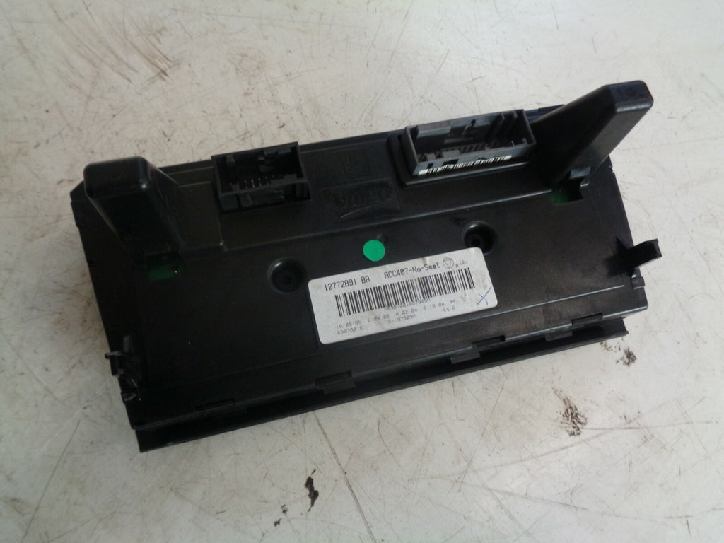 SAAB 9-3 93 2006 HEATER AC CLIMATE CONTROL SWITCH PANEL 12772891