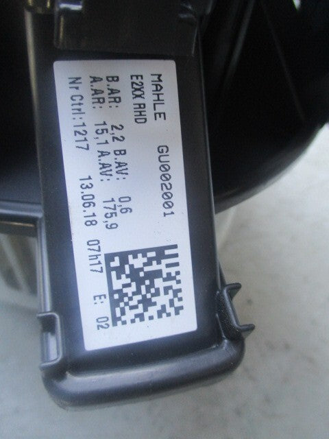 2019 VAUXHALL INSIGNIA AIR CON HEATER BLOWER MOTOR 13506208