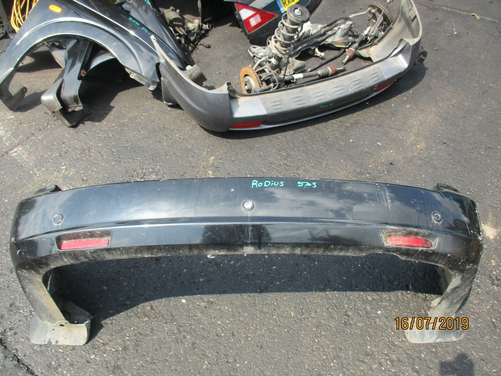 SSYANGYONG RODIUS 270 (MK1) REAR COMPLETE BUMPER BLACK