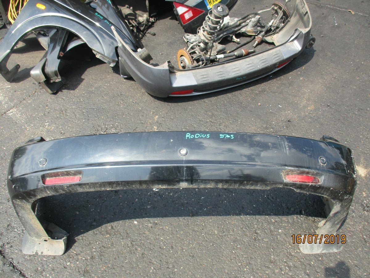 SSYANGYONG RODIUS 270 (MK1) REAR COMPLETE BUMPER BLACK