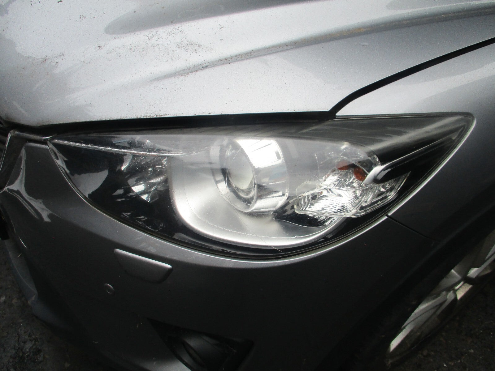 2013 MAZDA CX 5 MK1 NSF PASSENGER SIDE FRONT HEADLIGHT HEADLAMP
