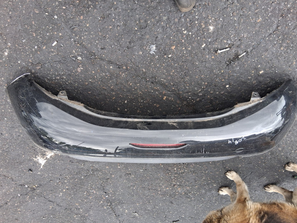 2014 PEUGEOT 208 COMPLETE REAR BUMPER PEARL BLACK KTV