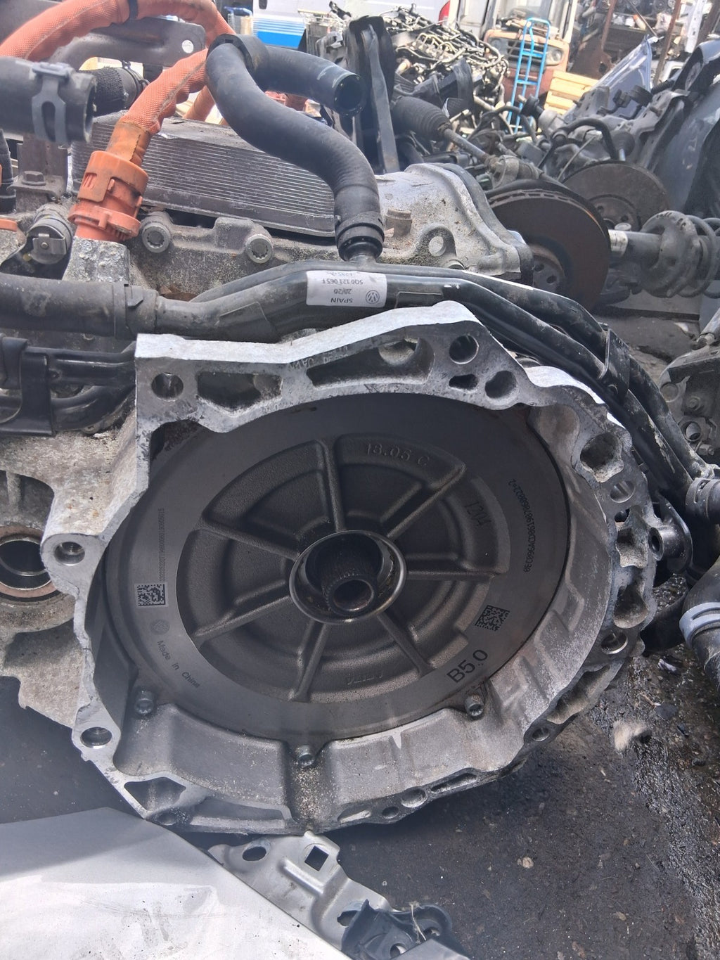 2020 SKODA SUPERB MK3 3V 1.4 PETROL HYBRID AUTO GEARBOX GEAR BOX FD6DD001