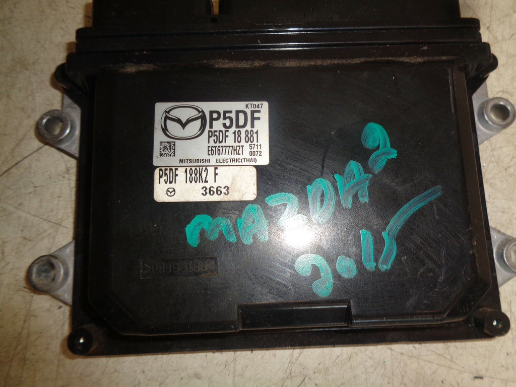 MAZDA 2 DJ MK3 2015 1.5 PETROL ECU ENGINE CONTROL UNIT MODULE P5DF18881