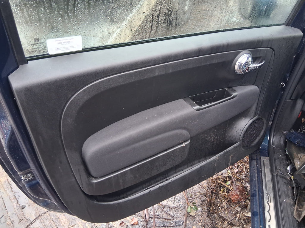 2023 FIAT 500 MHEV NSF PASSENGER SIDE FRONT LEFT DOOR CARD PANEL